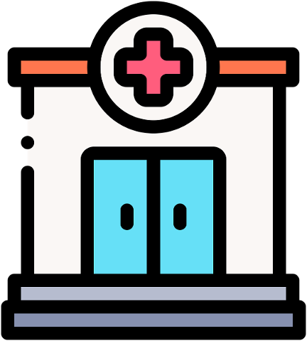 flat-medical-building-icon-5051438