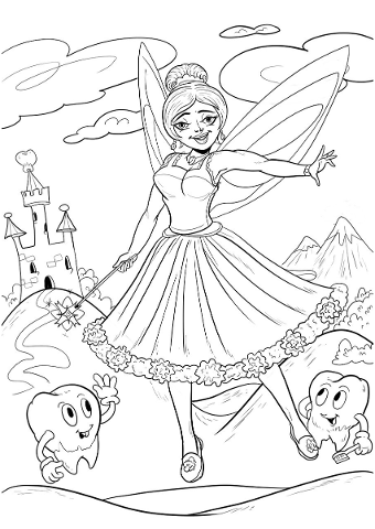 tooth-fairy-drawing-sketch-tooth-4647417