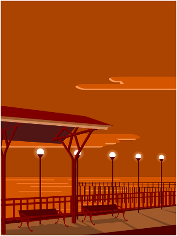 station-platform-seaside-landscape-5011733
