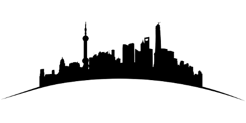 shanghai-china-skyline-silhouette-4427019