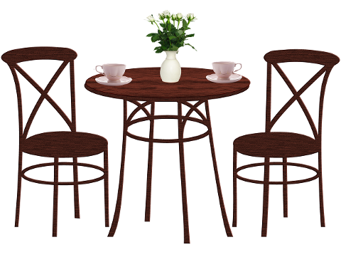 dining-table-chairs-coffee-flowers-4462069