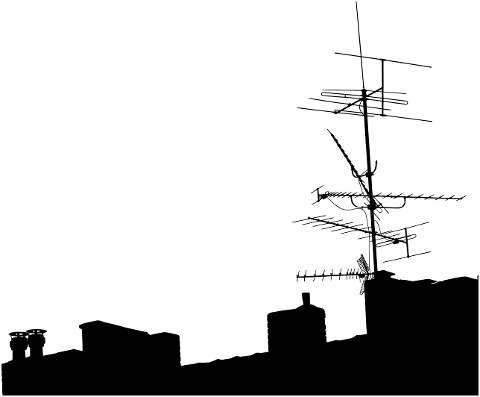house-antennas-silhouette-buildings-7542049