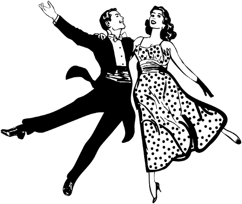 retro-dance-couple-line-art-dance-7076615