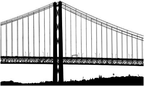 bridge-architecture-silhouette-7280532