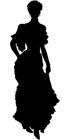 woman-silhouette-dress-victorian-5441837