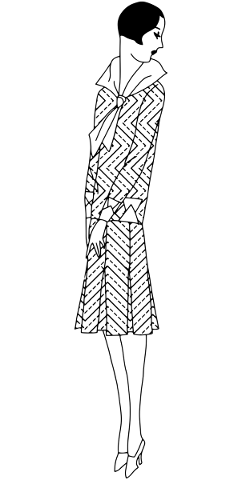 flapper-woman-outline-retro-5761026
