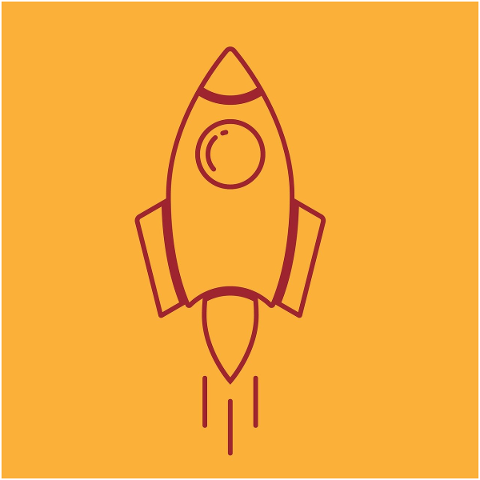 rocket-outline-simple-startup-fire-4771186