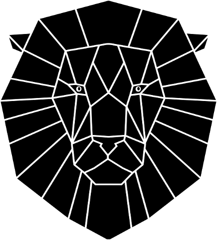 lion-head-geometric-wild-animal-4324057